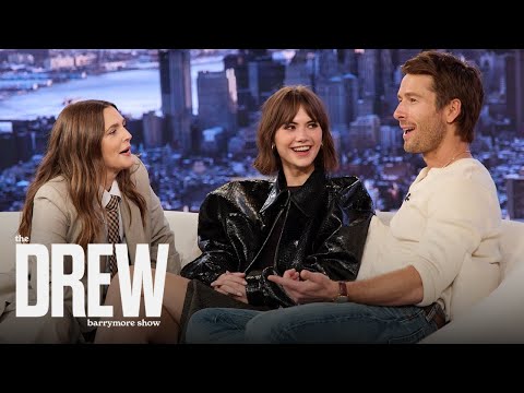 Glen Powell Reacts to Emilia Jones' Circus Performer Family Photos | The Drew Barrymore Show