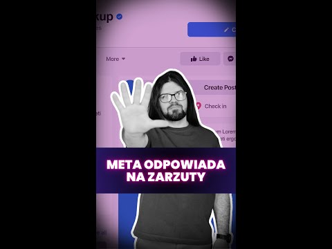 🌐 Meta odpowiada na zarzuty