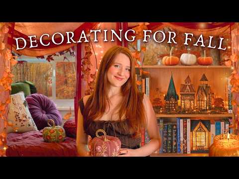 Decorating My Cottage for Fall 🍁 Cozy Fantasy Decor & Magical Autumn Crafts