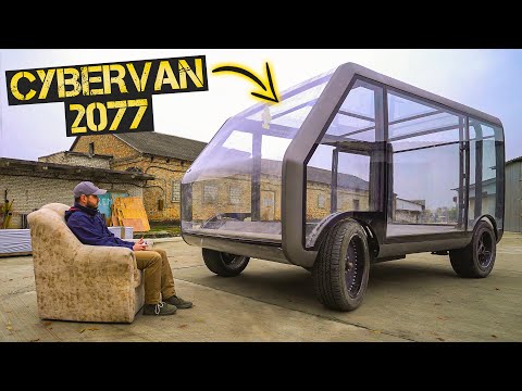 We built a TRANSPARENT Cyber Van
