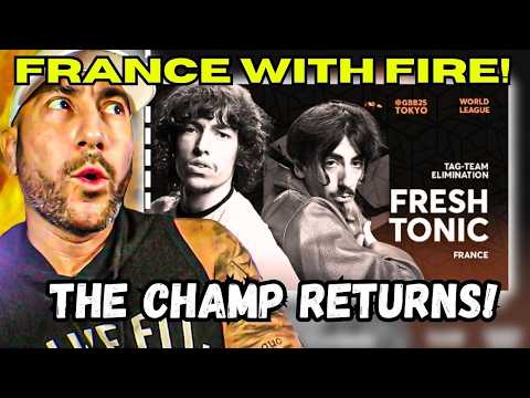 Fresh Tonic Go Insane at GBB25 Tag Team Battle | First Ever Reaction!