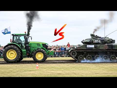 Os DUELOS MAIS MALUCOS entre Tratores. Força Bruta em Ação.