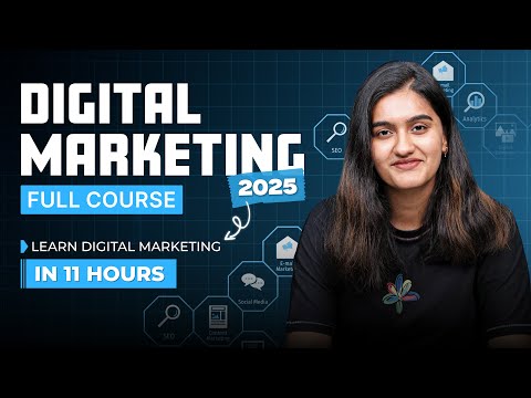 Digital Marketing Full Course (2025) | Digital Marketing Complete Course For Beginners | Intellipaat