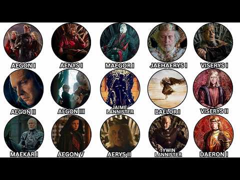All 24 People Who Sat on IRON Throne Explained 19 Minutes(Westeros History)