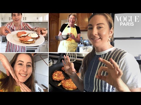 Haim Make Latkes With Their Mum | Family Secrets | Vogue Paris