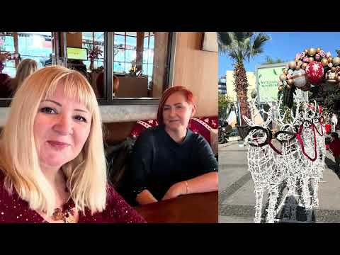 Knitting meeting with Lena/Pre-New Year's fair in the center of Izmir/ #knitting #fair