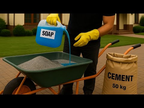 Mix CEMENT with SOAP and discover the SECRET FORMULA more valuable than GOLD!