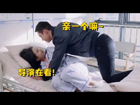 #陈伟霆 片场太狼虎！见到#章若楠 就忍不住一顿猛亲，导演：管不住！#williamchan