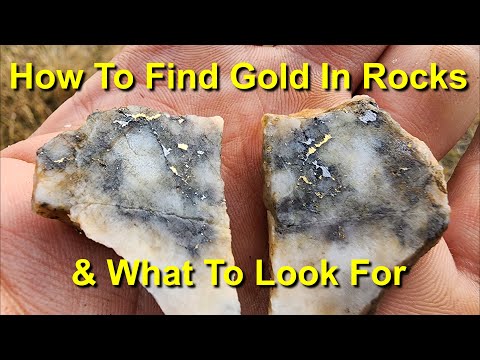 How To Find Gold In Rock & What To Look For!