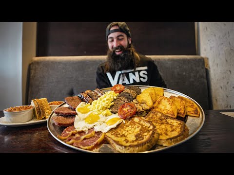 THE PLOUGH'S FULL SCOTTISH BREAKFAST CHALLENGE | BeardMeatsFood