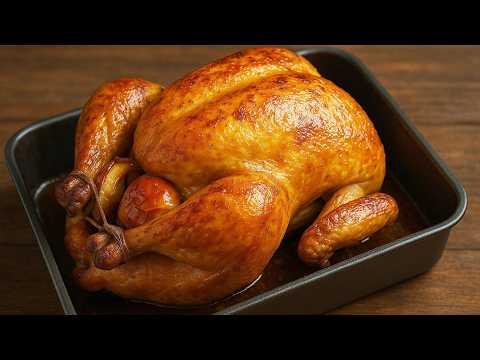 🎄👍 A delicious baked chicken recipe for Christmas! Better than turkey!