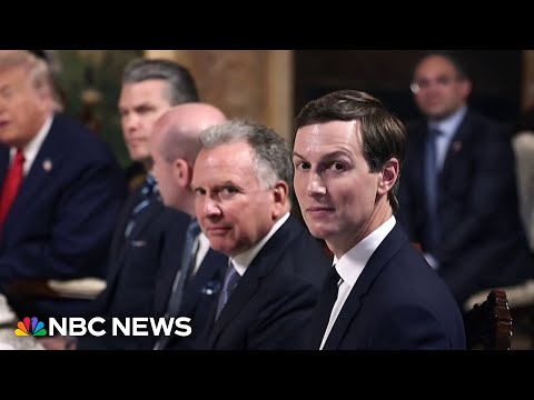 Jared Kushner and Steve Witkoff to travel to Pakistan for peace talks with Iran