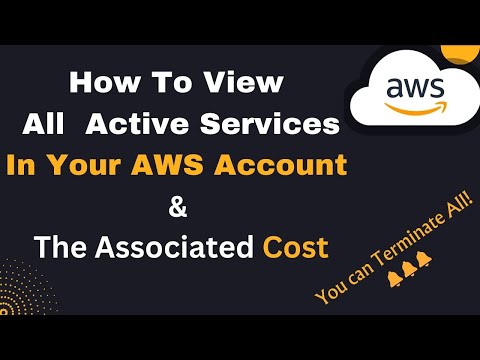 How To View All  Active Services In Your AWS Account | Monitor & Manage Cost in AWS | AWS Tutorial