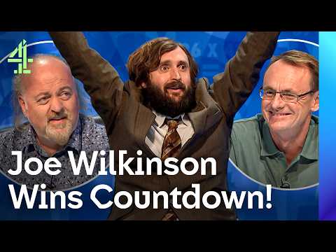 Joe Wilkinson’s First Ever Victory | 8 Out of 10 Cats Does Countdown | Channel 4 Entertainment