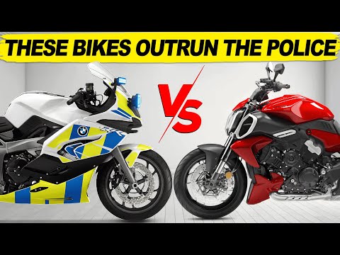 The 12 Motorcycles Faster Than Police Vehicles!