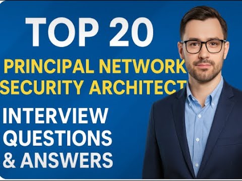 Top 20 Principal Network Security Architect Interview Questions & Answers | Expert Guide (2025)