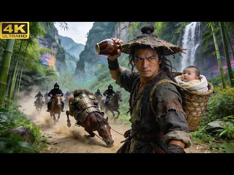 seemingly ordinary old man with child, actually the strongest swordsman, instant kill