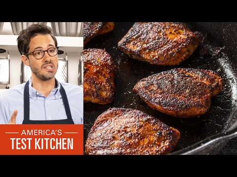 How to Make Blackened Chicken and Roasted Okra  | America's Test Kitchen Full Episode (S23 E23)