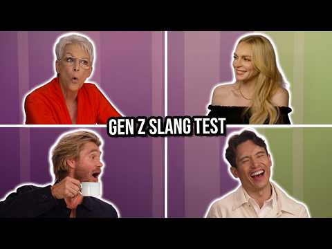 The Freakier Friday Cast Guess Gen Z Slang Words
