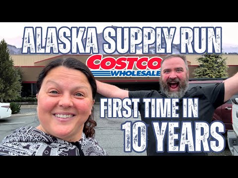 Out of the Alaska Wilderness for our 1st Costco Supply Run in 10 Years... just needed 1 thing...