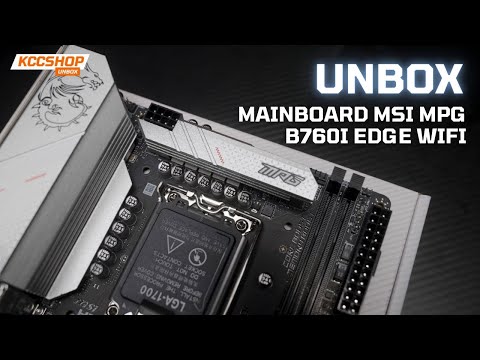 📦 Unboxing MSI MPG B760I EDGE WIFI DDR5 – Mini-ITX Intel Board with Sleek Look & Smart Design! 🔧🖥️