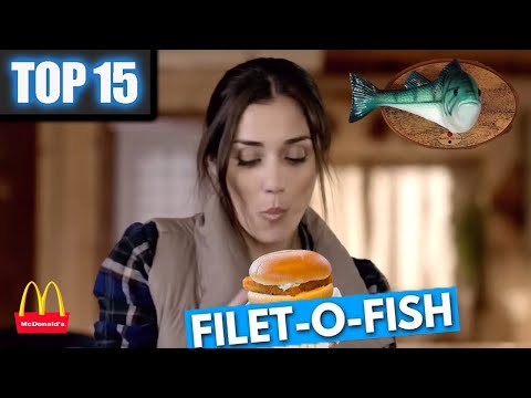 15 Funny McDonald's Filet-O-Fish Burger Commercials | Fish Season Funniest Commercial Ads
