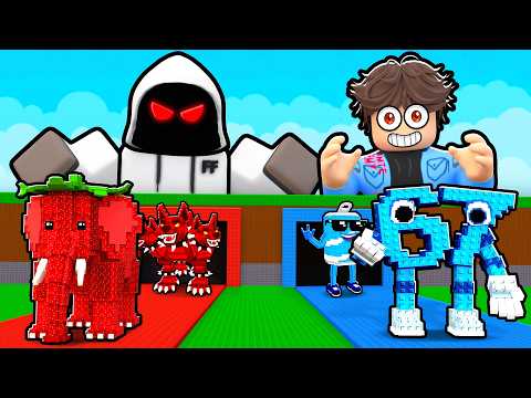 $0 To $1 TRILLION Using ONE COLOR In Steal A Brainrot..