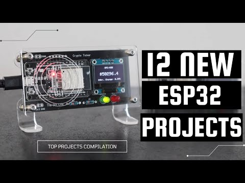 12 Useful & Interesting ESP32 Projects for Beginners!