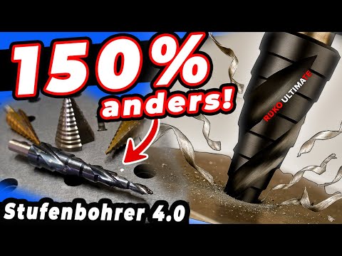 NEU erfunden! Der völlig andere Stufenbohrer 4.0