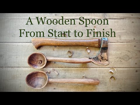 How to Carve a Wooden Spoon by Hand
