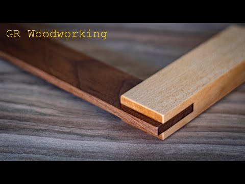 Wooden square making - only hand tools