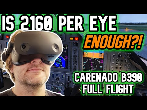 WILL Valve's STEAM FRAME BE GOOD ENOUGH?! Reverb G2 OASIS Driver TESTED - Carenado B390! MSFS