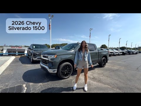 2026 Chevrolet Silverado 1500 in Cypress Gray