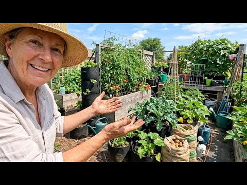 The Secret To Growing 1 Year Of Food In A Tiny Space
