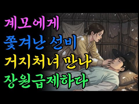 계모에게 쫓겨난 선비, 거지처녀 만나 장원급제한 기적 같은 이야기 | 옛날이야기 | 야담 | 민담 | 설화 | 드라마