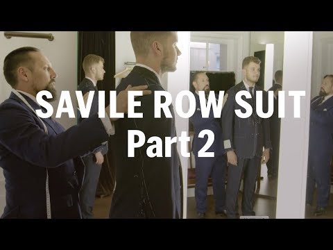 How to make a Savile Row Suit (Part 2) – with Anderson & Sheppard | FASHION AS DESIGN