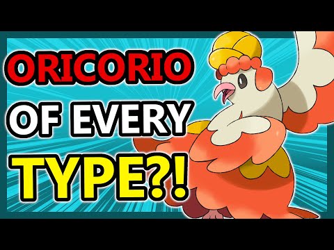 An ORICORIO of EVERY TYPE!