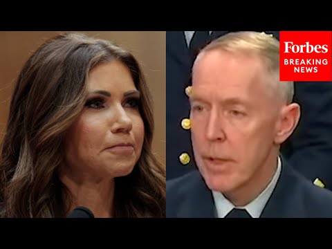 Admiral Asked Point Blank About $50 Million Jet For DHS Sec. Noem Added To Coast Guard Budget