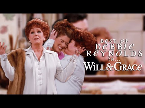ULTIMATE Best of Debbie Reynolds in Will & Grace | Bobbi Adler | Comedy Bites Vintage