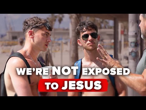 Jewish Guys HEAR THIS About Jesus For the First Time | Street Interview