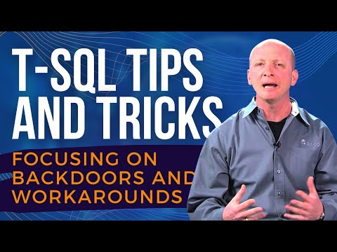T-SQL tips and tricks focusing on backdoors and workarounds