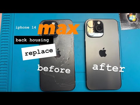 iphone 14 promax back housing replace