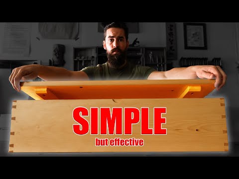 Making a simple pine tool chest.