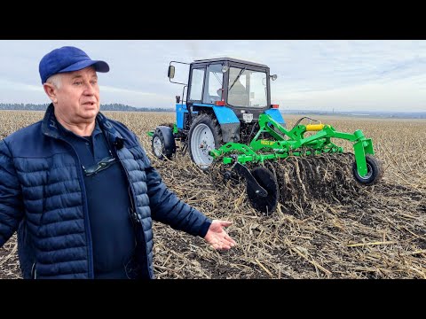 Січень❄️ нова Колісниця Велес Агро із МТЗ 82 по кукурудзі😳