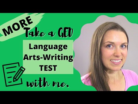 FREE HiSET Writing & GED Language Arts PRACTICE TEST 2023