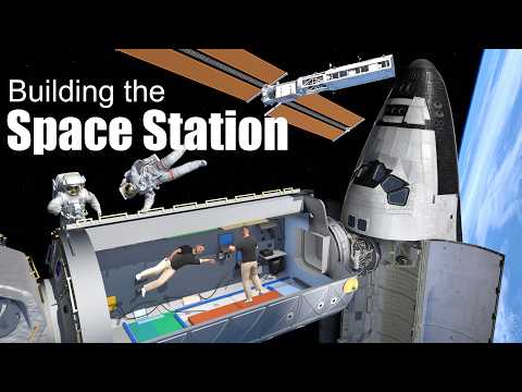 Building the Space Station Truss (and the Solar Panel Tear)