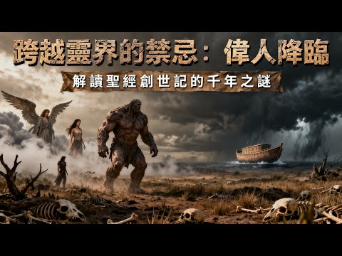 墮落天使與人類的禁忌結合 | 洪水前的巨人真相 | 末世預言的恐怖重演 #創世記第六章#神的兒子們#墮落天使#Nephilim#巨人#聖經奧秘#挪亞方舟#大洪水 #歌利亞#亞納族#聖經預言 #末世預言