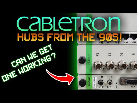 CABLETRON: Early 90s networking hubs