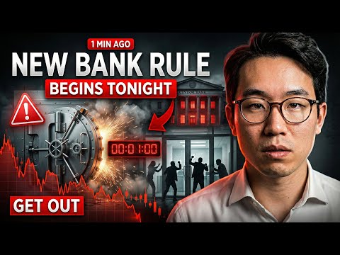 1 Minutes Ago: The New Banking Rule Begins Tonight (Get Out)