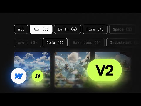 List Filter in Webflow with 'All' button using V2 Finsweet Attributes